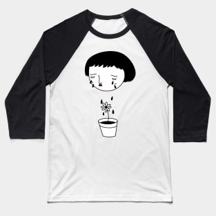 crying girl Baseball T-Shirt